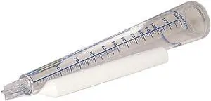 LAMOTTE 1047 Rain Gauge,0.1 In To 5.5 In Cap