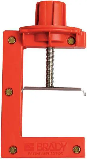 BRADY 121505 Butterfly Valve Lockout,Fits Sz 2 to 4