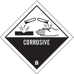 BRADY 121070 Haz Material Shpng Labels,Dot,4In,PK500