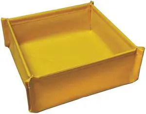 ULTRATECH 1330 Spill Tray, 5 gal Spill Capacity, 18 oz PVC fabric
