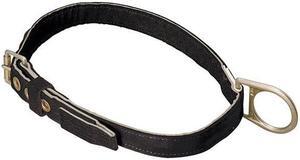 HONEYWELL MILLER 124N/MBK Body Belt, 2 D-Rings, Hips Location, Stainless Steel,