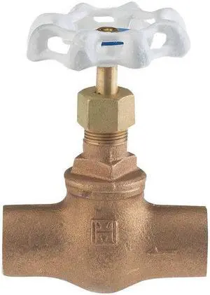 MILWAUKEE VALVE UP1502 3/8 Globe Valve,3/8 In.,Solder