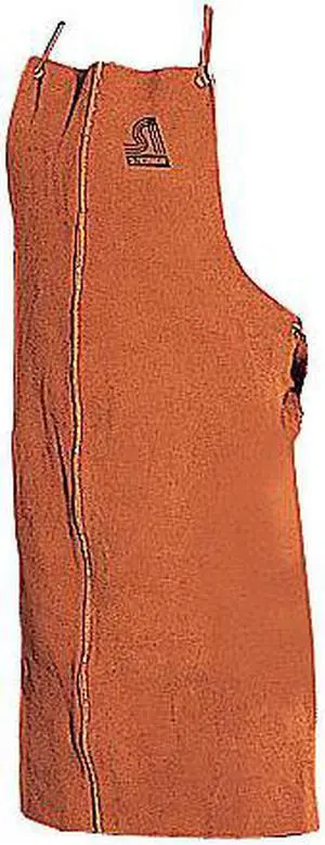 STEINER 12165 Welding Bib Apron,Leather,36 x 24 In