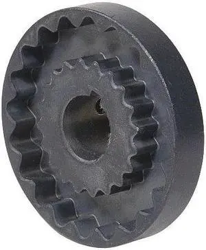 TB WOOD'S 4J34 Sure-Flex Sleeve Coupling Flange, 4J, Bore 3/4"
