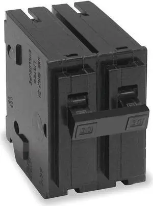 SQUARE D HOM280 Miniature Circuit Breaker, HOMELINE Series, 80A, 2 Pole, 240V