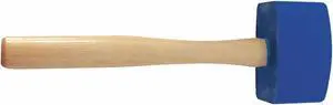 IMPACTO ERSM Mallet,Wood Handle,12-2/5 In. L,12 oz.
