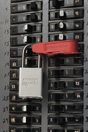 Master Lock 470-493B Circuit Breaker Lockout - For Standard Single And Double Toggles