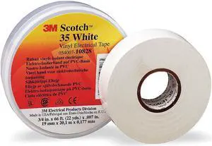 Scotch Electrical Tape   35 3/4X66 WHITE