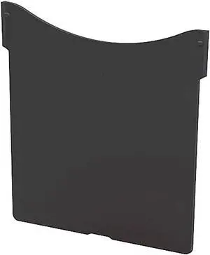 AKRO-MILS 41230 Plastic Divider, Black, 4 11/16 in L, 4 5/16 in H, 6 PK