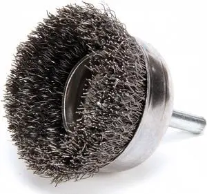WEILER 93044 Crimped Wire Cup Wire Brush, 2", 0.0118"