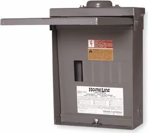 Load Center, Main Lug, 100 Amps, 120/240VAC Voltage, Number of Spaces: 6 Load Center, Main Lug, 100 Amps, 120/240VAC Voltage, Number of Spaces: 6