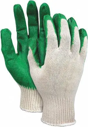 Mcr Safety Coated Gloves,3/4 Dip,S,9",PK12 HAWA 9681S