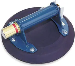 WOOD'S POWR-GRIP N6450 Suction Cup Lifter,10 In,Horiz Handle