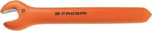 FACOM FM-46.10AVSE Insulated Open End Wrench,10mm x5-1/8 In