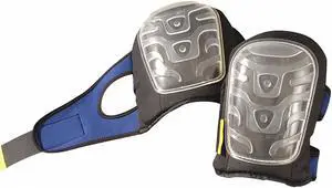 OccuNomix Clear Flat Cap Gel Knee Pads With Hook And Loop Closure