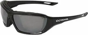 RADIANS XT1-61 Extremis, Safety Glasses Anti-Fog, Gray Mirror Lens, Full-Frame,
