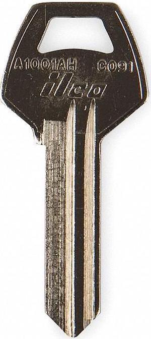 KABA ILCO A1001AH-CO91 Key Blank,Brass,Corbin Russwin,PK10