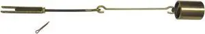 WATCO 38660-BRS Trip Lever Linkage W/O Overflow Plate