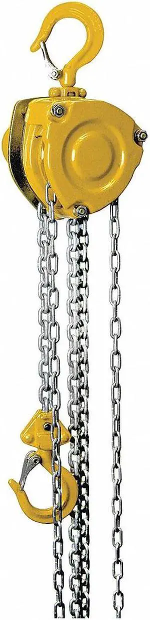 Manual Chain Hoist,3-51/64 in. W OZ LIFTING PRODUCTS OMCB025NG