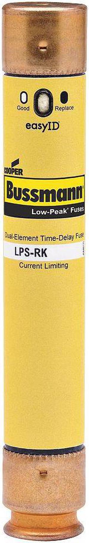 35A Time Delay Melamine Class RK1 Fuse 600VAC/300VDC EATON BUSSMANN LPS-RK-35SPI