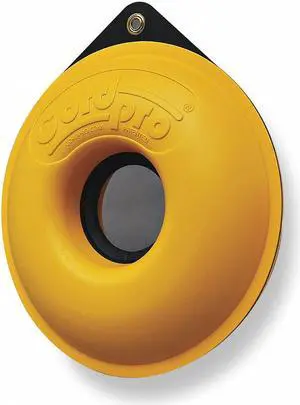 CORDPRO CP-100 Cable Organizer,12 5/8 Dia,Yellow