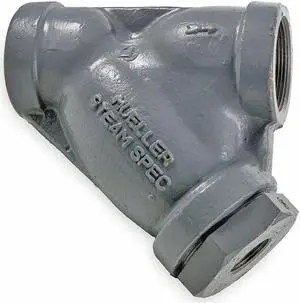 MUELLER STEAM SPECIALTY 1/2 581-SS screwed end Y Strainer, 1/2" Pipe, FNPT x