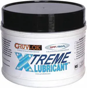 GRUVLOK 0390163103 2.2 lb, Jar, Silicone, White