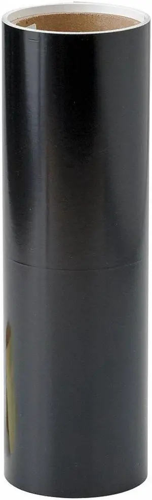 BRADY 121121 Shadow Roll Vinyl, Adhesive: Acrylic Black, 12" W x 12 ft. L, 4