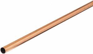 STREAMLINE LH02005 Straight Tubing, 3/8 in Outside Dia, 5 ft Length, L