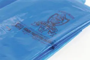 ARMOR POLY PB4B292956 VCI Bags, 29" x 29", 4 mil, Blue, None, 50 PK