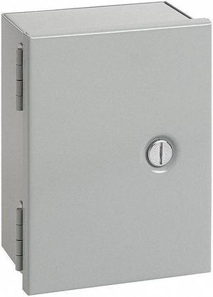 NVENT HOFFMAN A6N64 Flush Slotted Latch Electrical Enclosures, 6 in H, 4 in D,