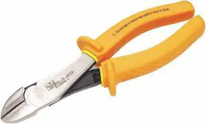 IDEAL 35-9029 Insulated Diagonal Cutters,8-1/2 In.