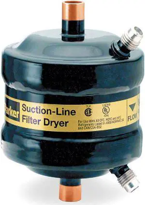 PARKER SLD-8-6SV-HH Suction Line Filter/Dryer,3/4 Sweat I.D.