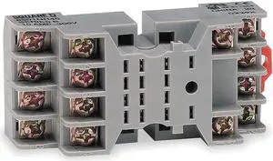 SQUARE D 8501NR45 Rlay Scket,Standrd,Square,14 Pin,2.65" L