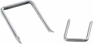 GARDNER BENDER GSE-710 Cable Staple,1-5/8In,Steel,Srv E,Pk100