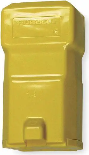 HUBBELL WIRING DEVICE-KELLEMS HBL5469VY Straight Blade Connector, 6-20R, 20 A,