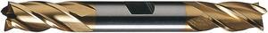 CLEVELAND C33067 HSS End Mill,1/4 In D,3/8 Shank Dia