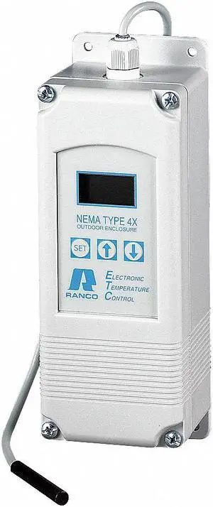 RANCO ETC-141000-000 Electronic Temperature Control, Open/Close on Rise, SPDT