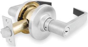 MASTER LOCK SLNC0126D34ULED046 Lever Lockset,Mechanical,Grade 2,SLC