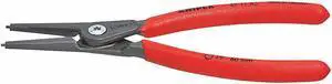 8-1/4" Precision External Circlip Pliers, Plastic Grip KNIPEX 49 11 A3