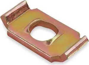 SUPERSTRUT AB 242 Saddle Washer,3/8 or 1/2 In,Gold,PK50