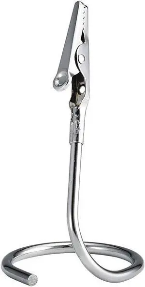 TABLECRAFT PRODUCTS COMPANY CH2 Clip Holder,Circle,SS,3-1/2 In,PK12