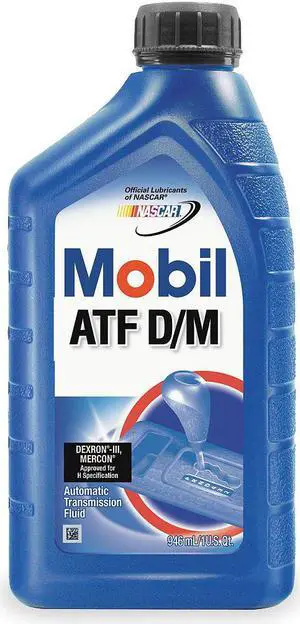 MOBIL 123130 Automatic Transmission Fluid, Bottle, 1 qt, ATF, Auto