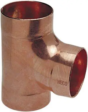 NIBCO 911RR 2X11/2X11/2 2" x 1-1/2" x 1-1/2" NOM C Copper DWV Reducing Tee
