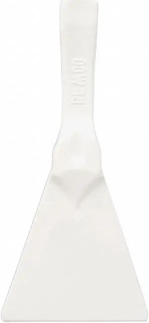REMCO 69625 Large Hand Scraper,White,4x9-3/4 In.