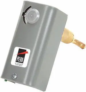 Johnson Controls Thermowell Temp Control,Adj,24/277V AC  A19ABC-11C