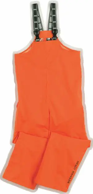 HELLY HANSEN 70529_290-M Rain Bib Overall, Polyester, 31 1/2 in Inseam, 31 in