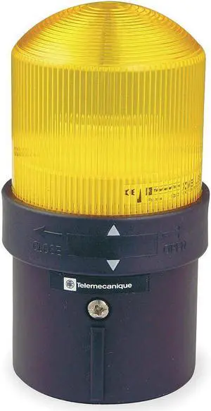 SCHNEIDER ELECTRIC XVBL4M8 Warning Light,Yellow,48 to 230VAC