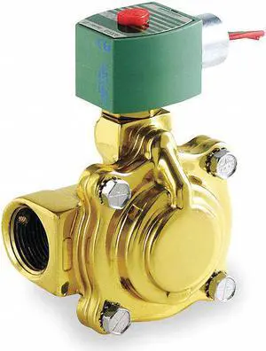 REDHAT EF8210G004 Solenoid Valve, 2-Way, 2-Position, Normally Closed, 1 in Pipe