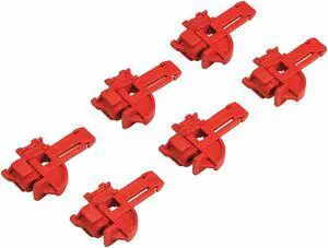 Fuse Lockout, Fits 13/32 in Fuses, PK 6